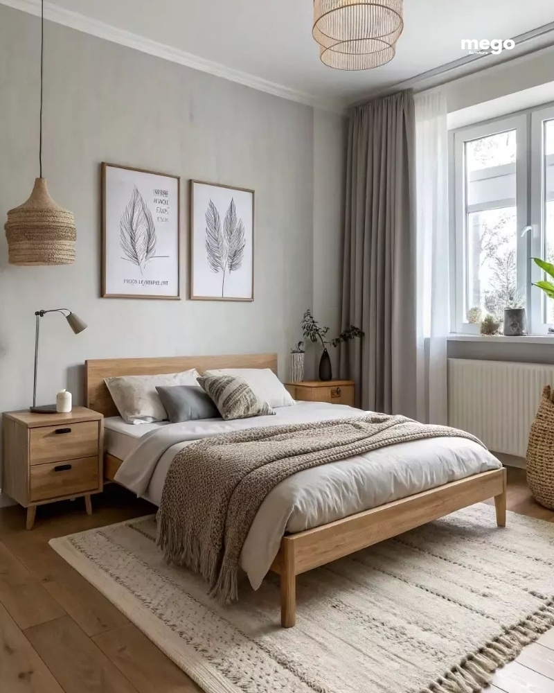 Chất liệu tự nhiên và chi tiết thủ công