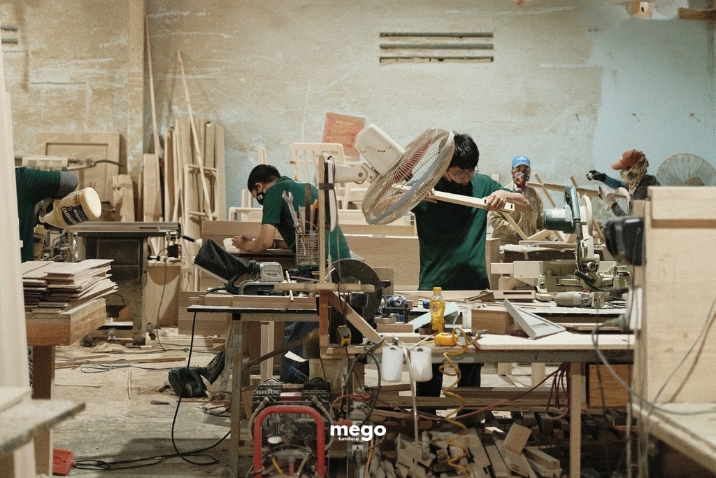 Chất lượng nội thất phụ thuộc xưởng sản xuất