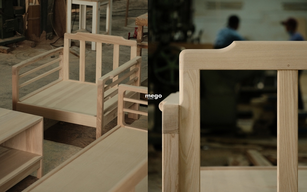 sofa gỗ Sồi Đà Nẵng