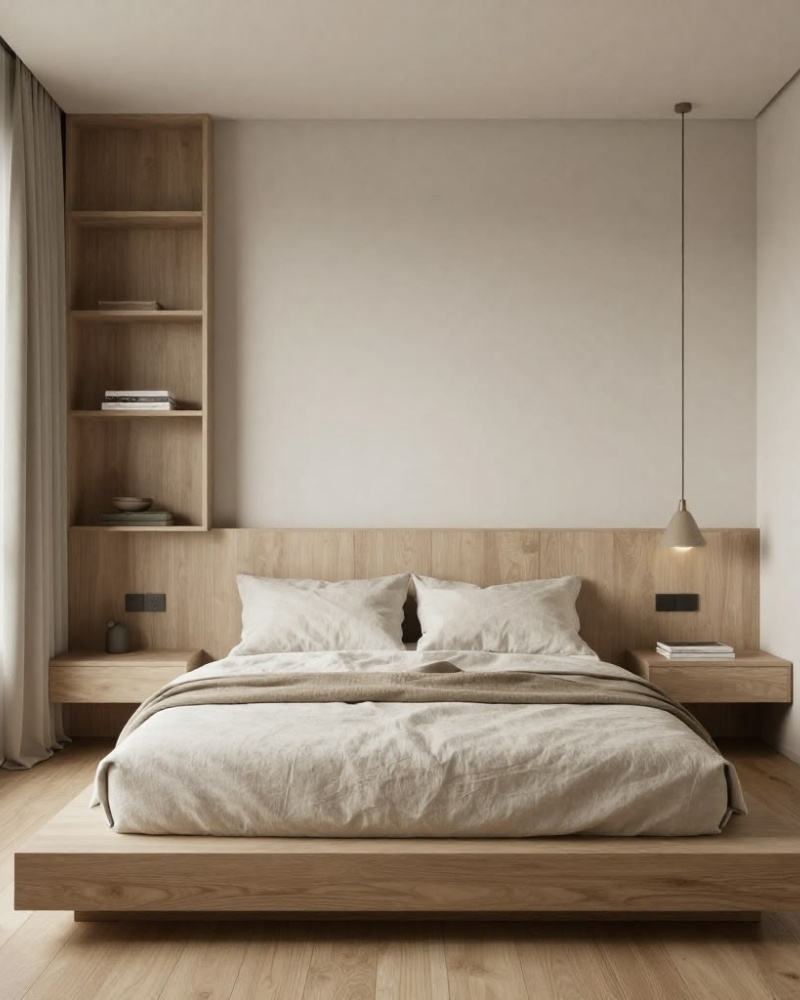 Giường gỗ cao cấp