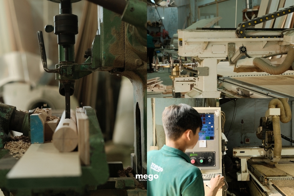 Hệ thống máy móc và công nghệ