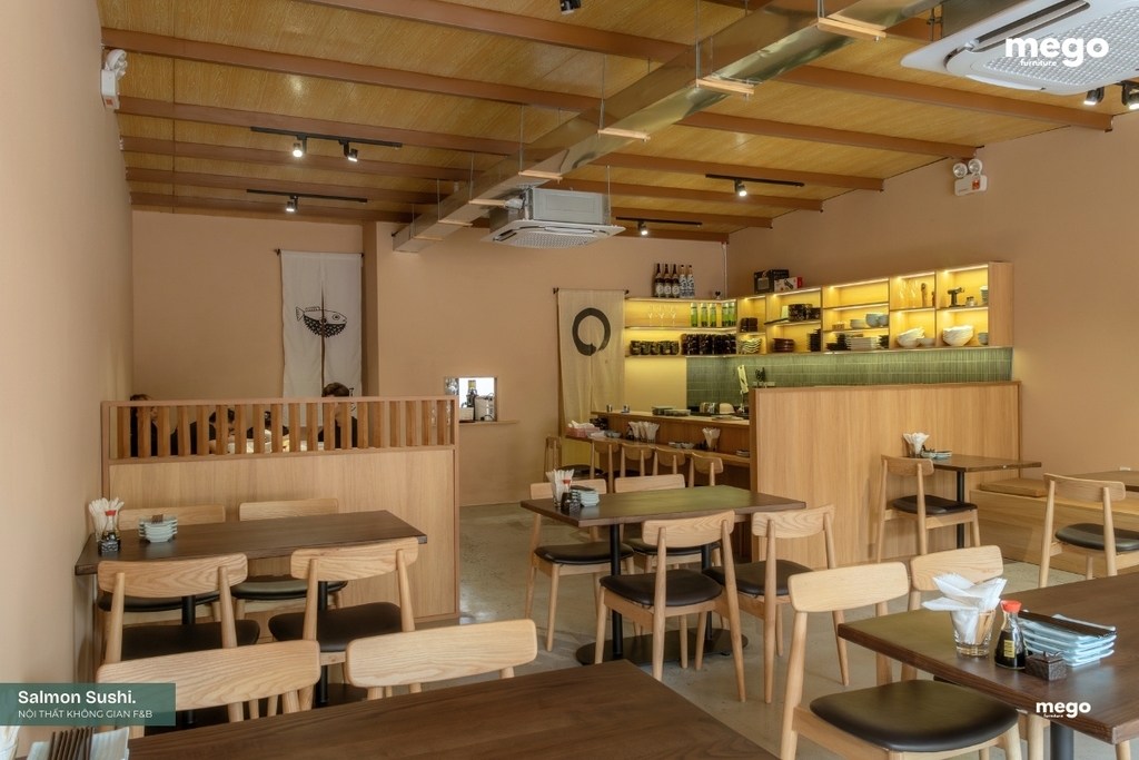 Không gian nội thất nhà hàng-2