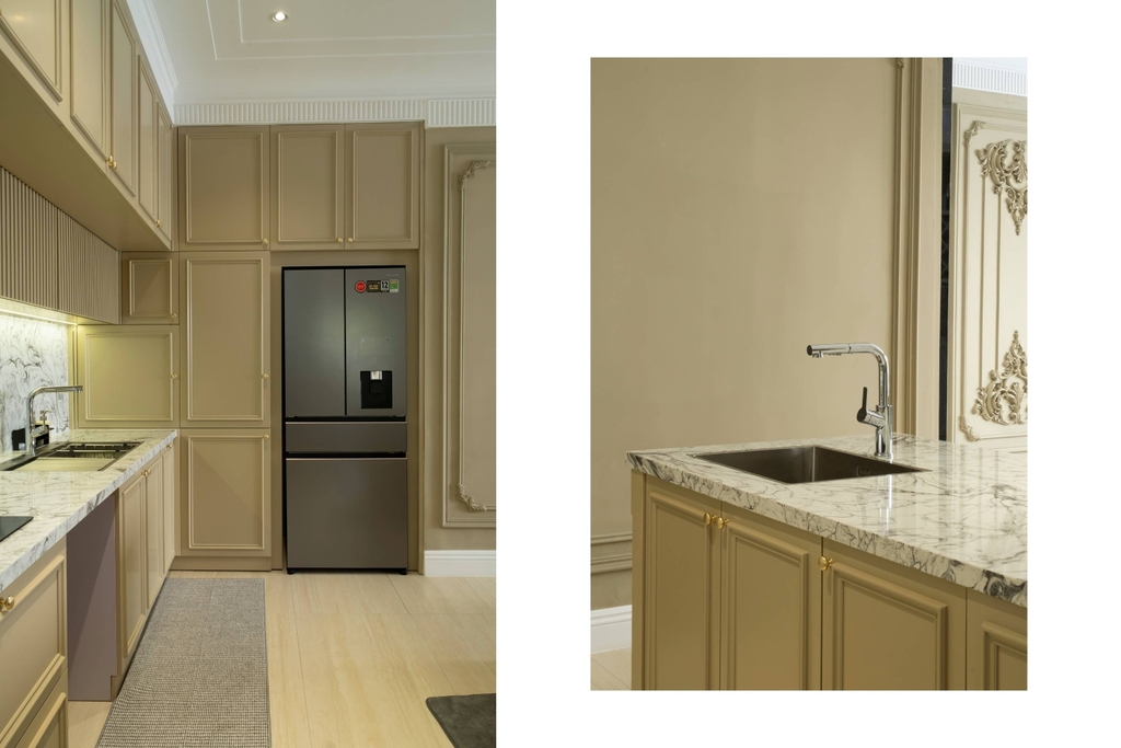 nội thất bếp tân cổ điển đà nẵng