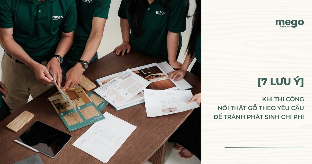 lưu ý khi thi công nội thất theo yêu cầu