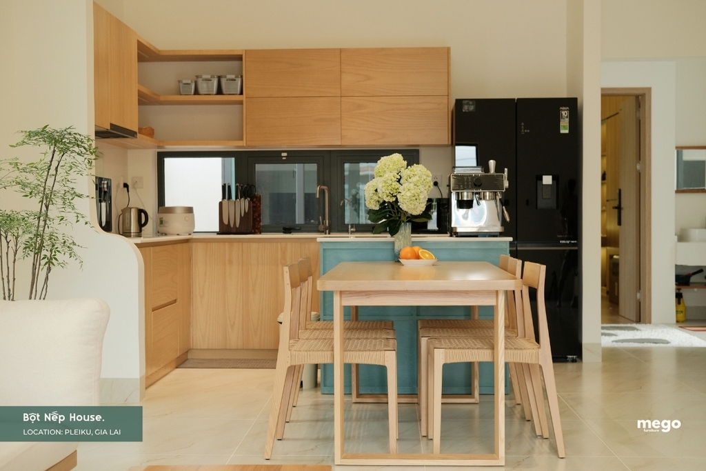 Nội thất bếp gỗ