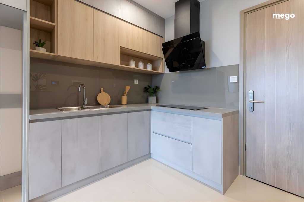 Nội thất bếp phủ Laminate