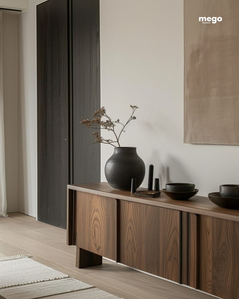 Nội thất gỗ trong phong cách Japandi