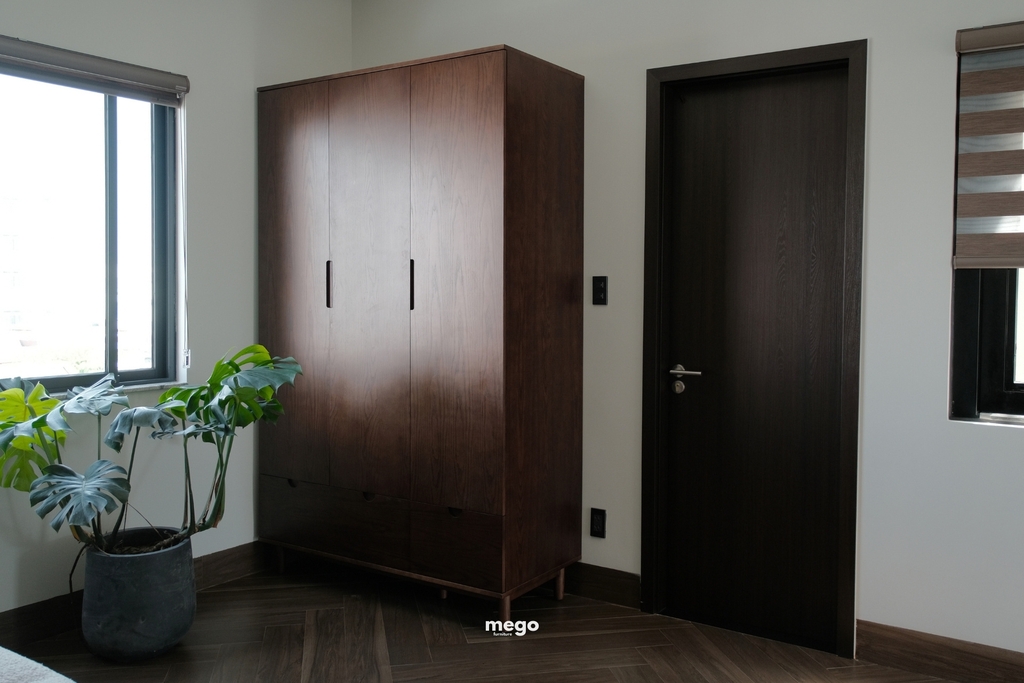 tủ quần áo gỗ tự nhiên