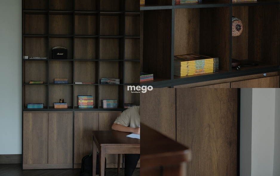 kệ sách tối giản