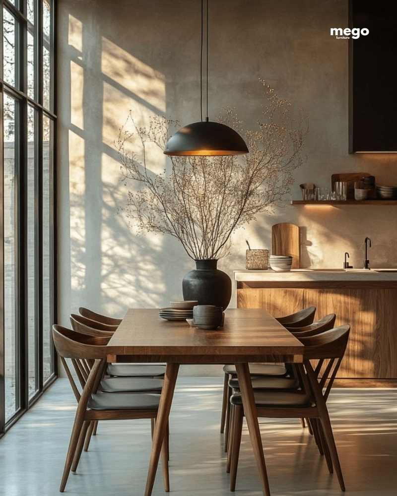 Phòng bếp phong cách Japandi