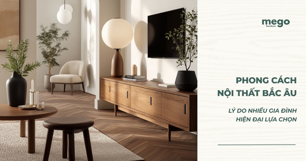 Phong cách nội thất Bắc Âu