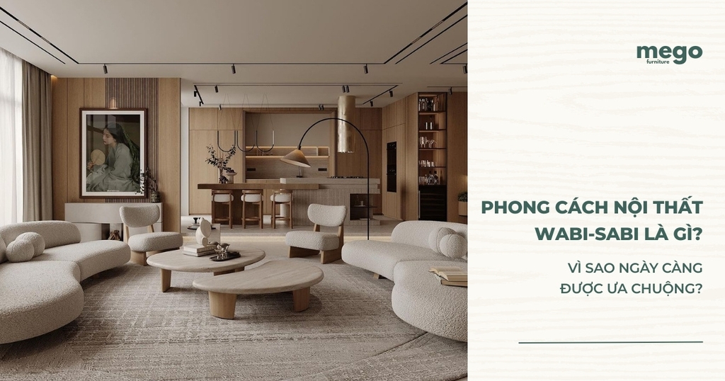 Phong cách nội thất Wabi Sabi
