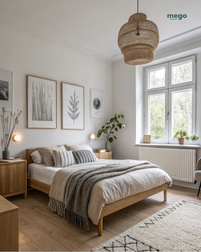 Phòng Ngủ Phong Cách Scandinavian