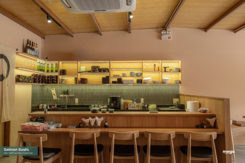 Quầy bar và kệ tủ - 1