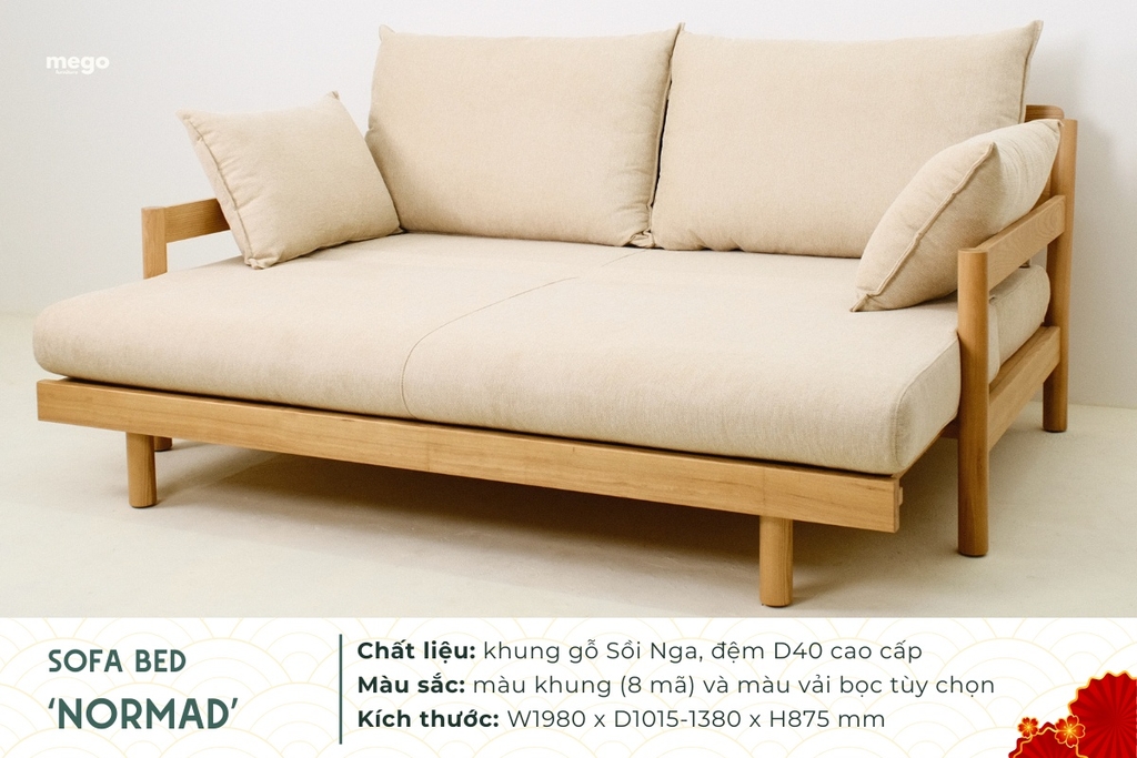 sofa bed Tết 2026