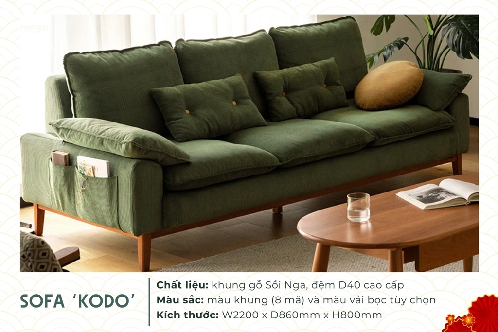 Xu hướng Sofa Tết 2026