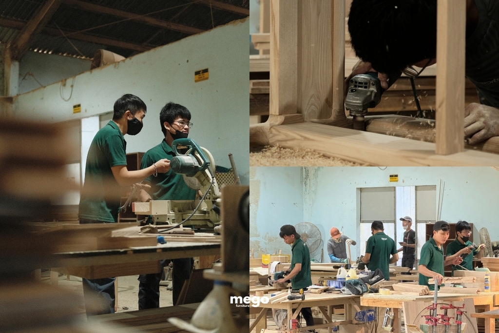 Tay nghề thợ tại Mego