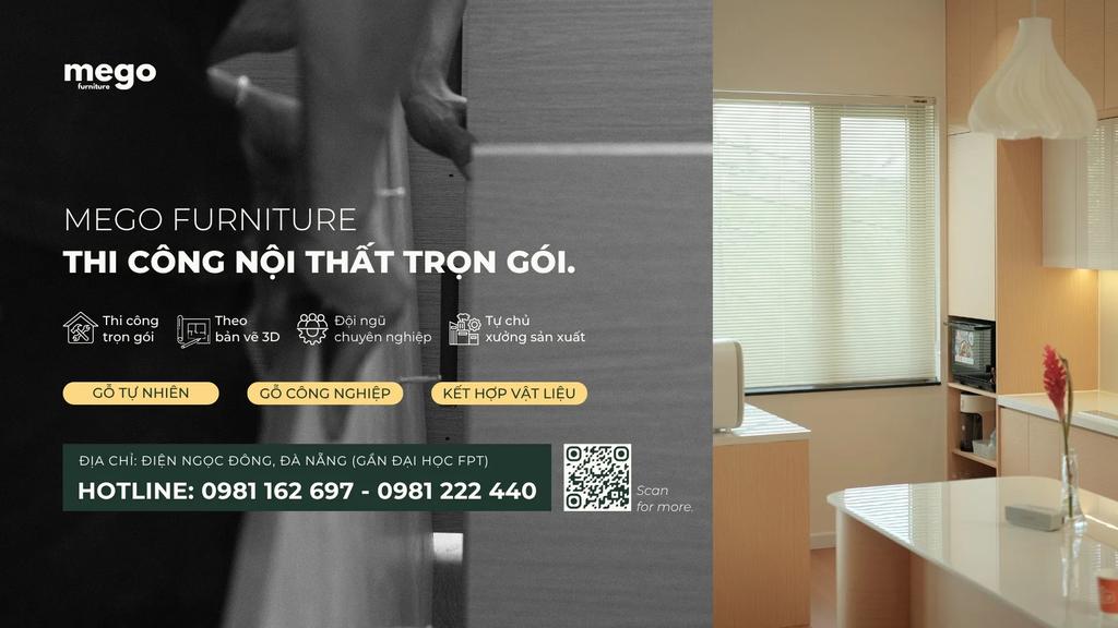 Mego - Thi công nội thất trọn gói Đà Nẵng