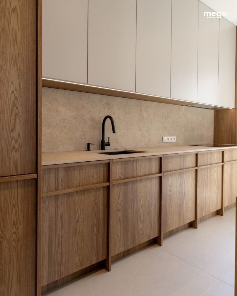 Tủ bếp gỗ có bền không