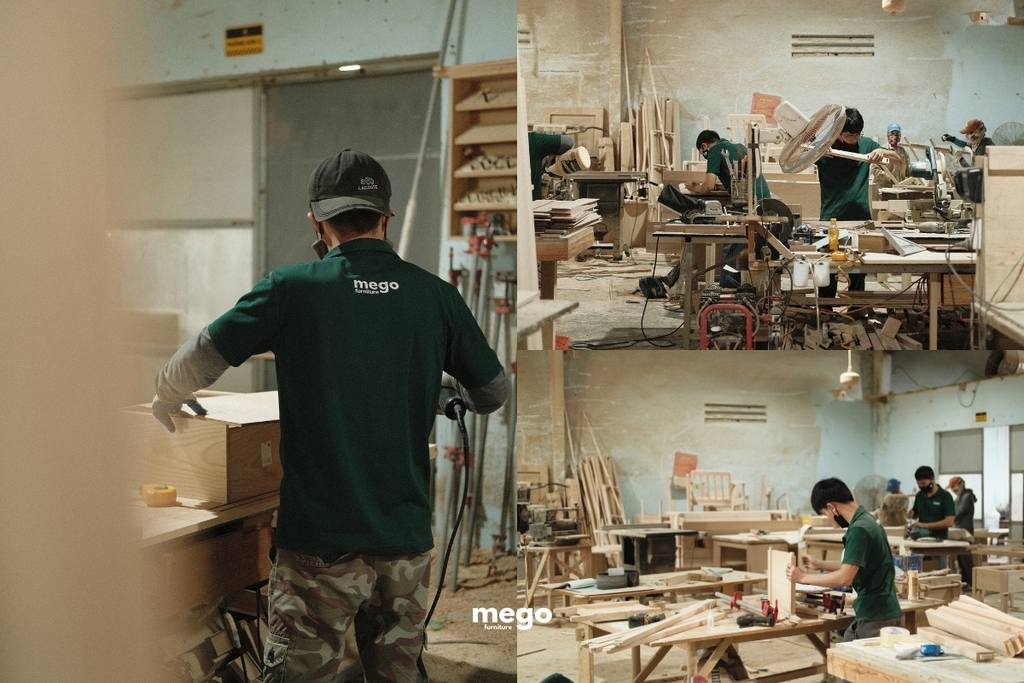 Xưởng nội thất tự chủ của Mego