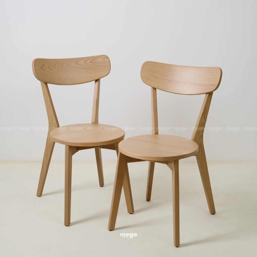 ghế ăn gỗ tối giản
