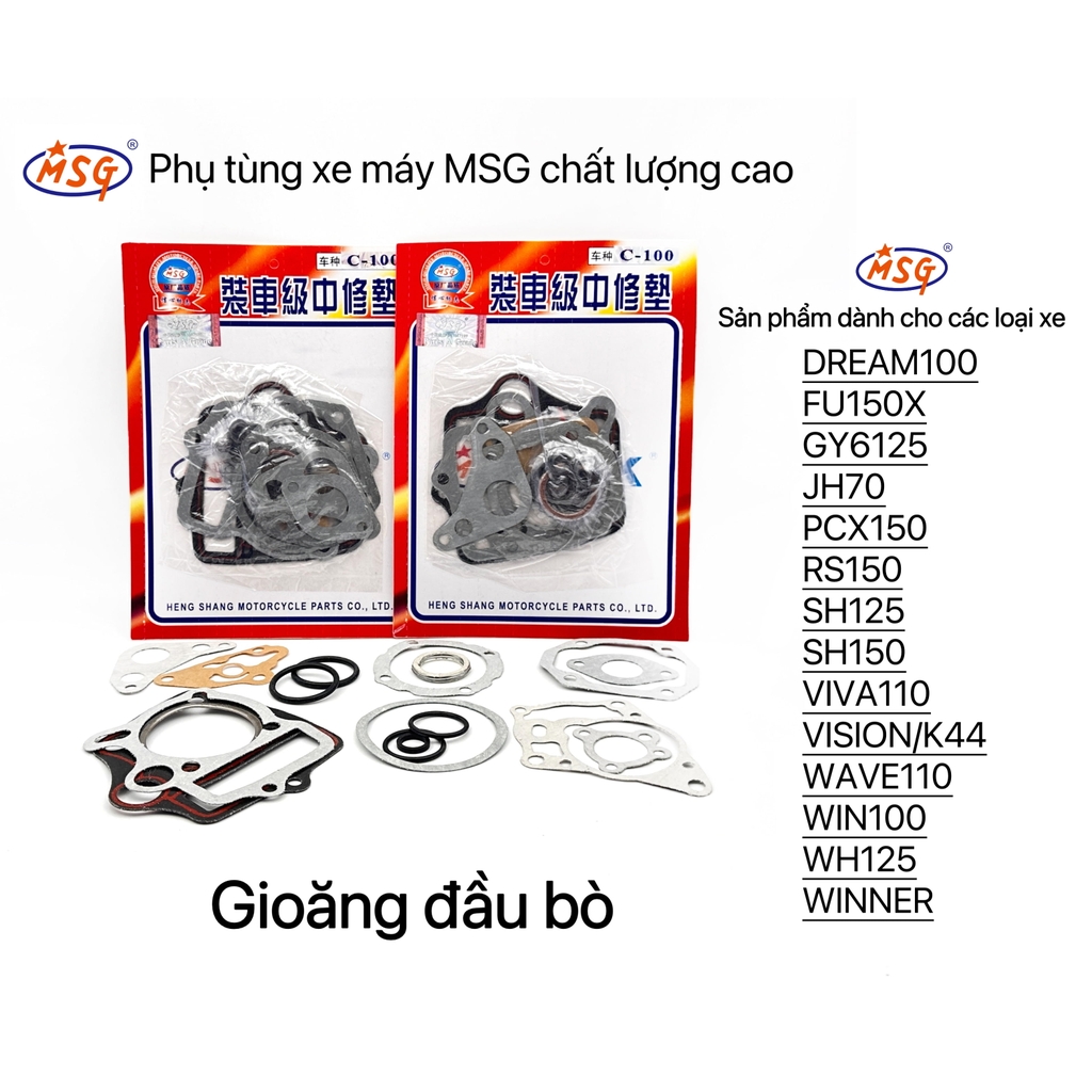 GIOĂNG ĐẦU BÒ (Sản phẩm thêm loại xe mới)