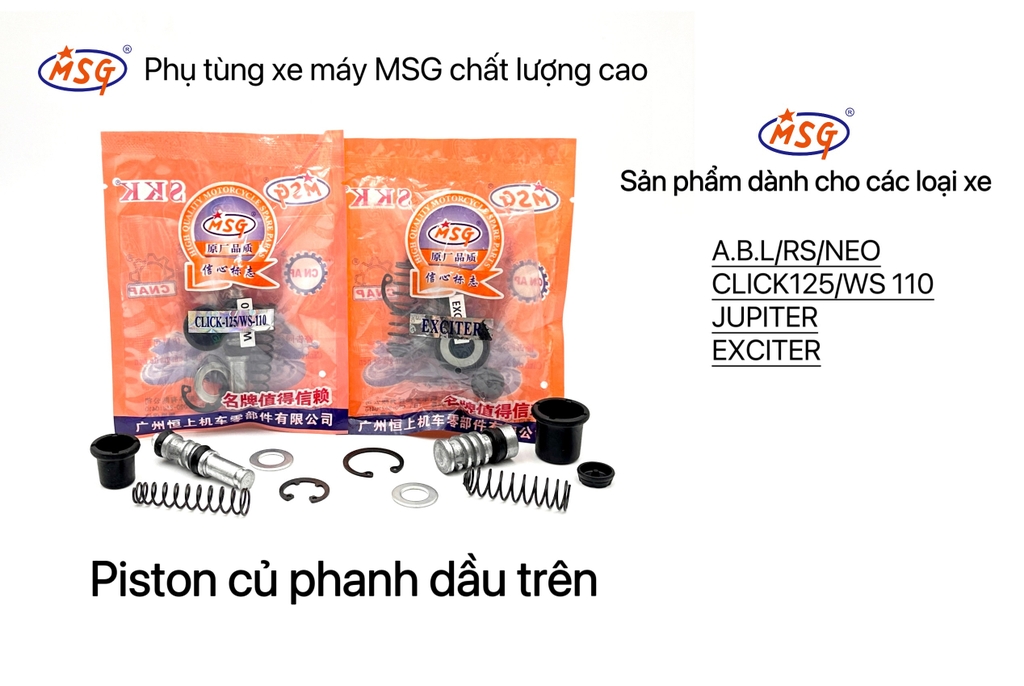 PISTON CỦ PHANH DẦU TRÊN