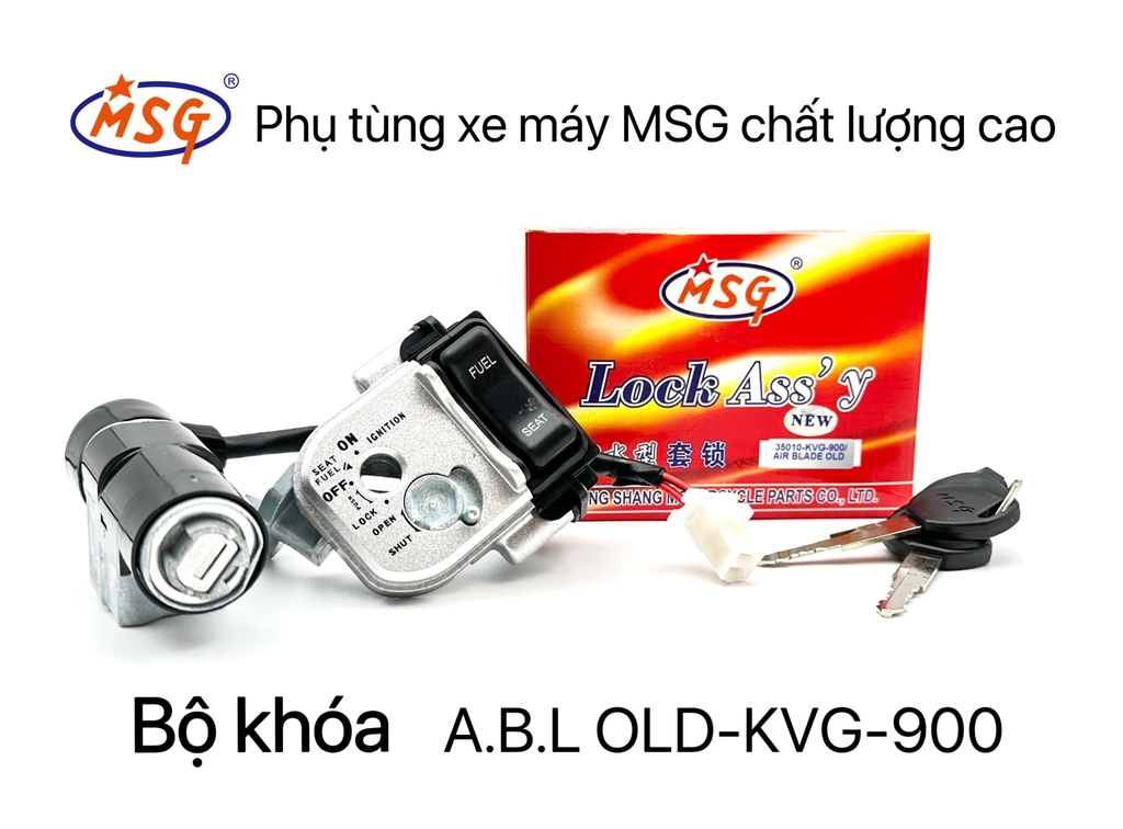 BỘ KHÓA (Sản phẩm Bộ Khoá thêm loại xe mới)