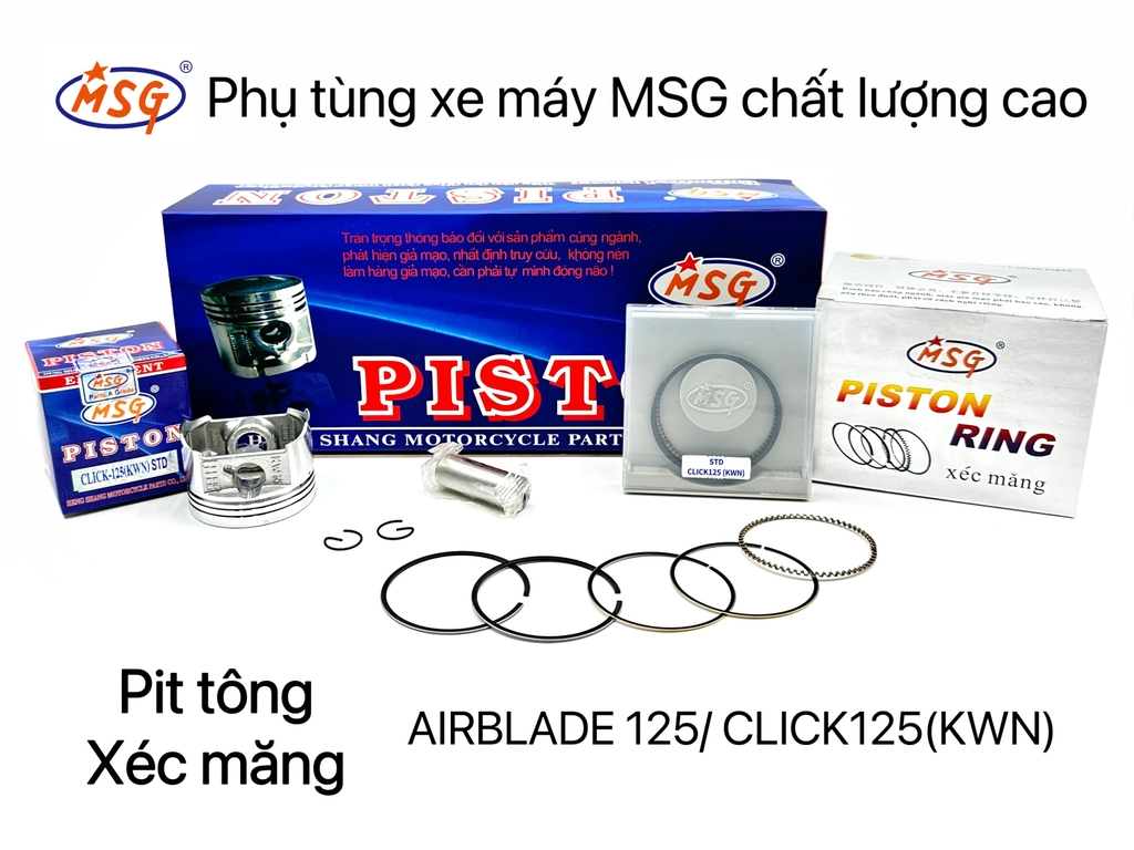 PISTON (Sản phẩm thêm loại xe mới)