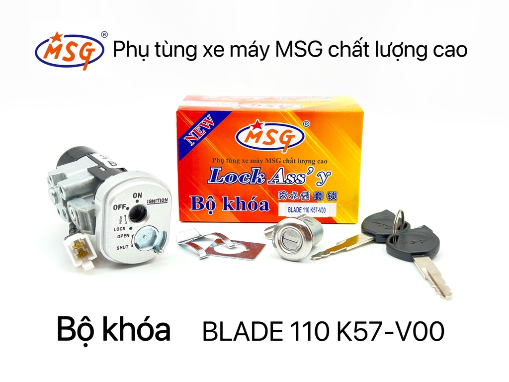 BỘ KHÓA (Sản phẩm Bộ Khoá thêm loại xe mới)