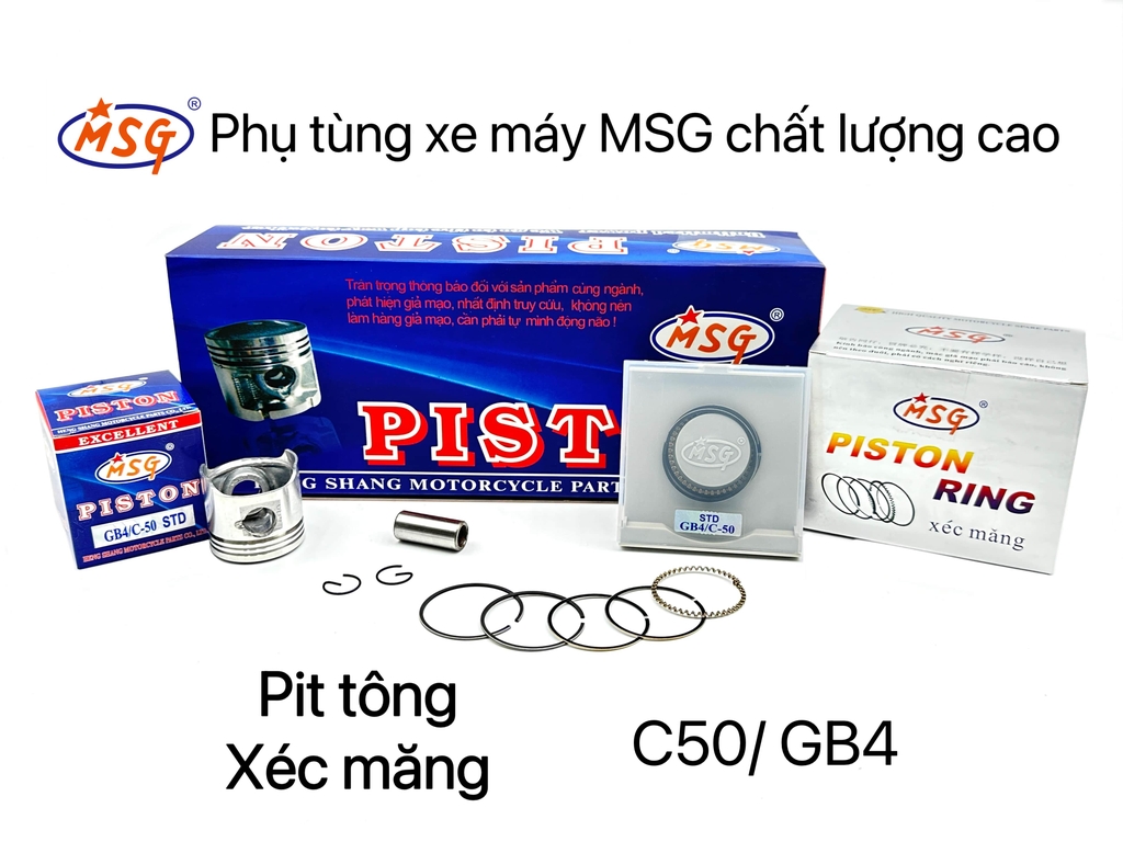 PISTON (Sản phẩm thêm loại xe mới)
