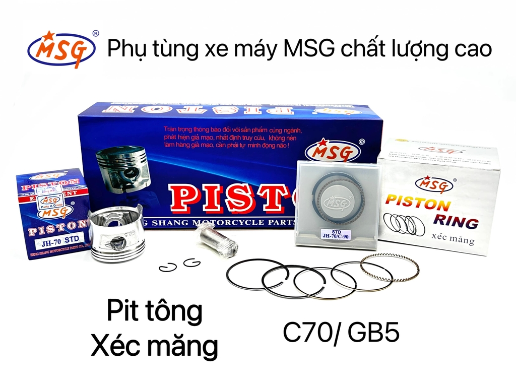 PISTON (Sản phẩm thêm loại xe mới)