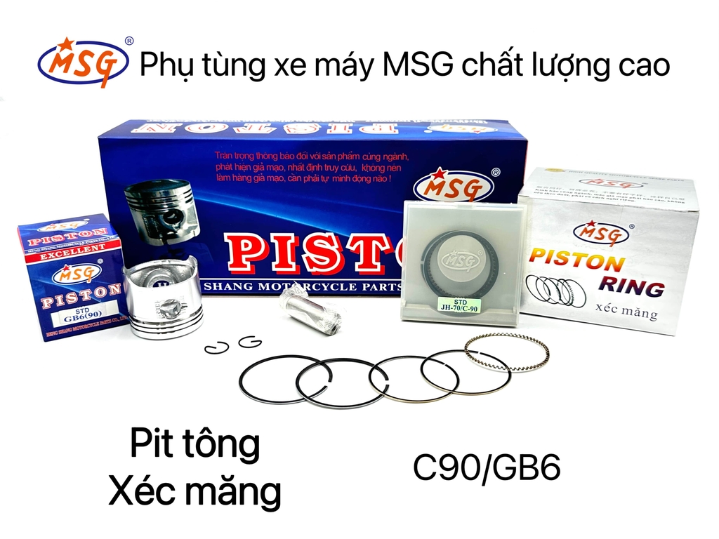 PISTON (Sản phẩm thêm loại xe mới)