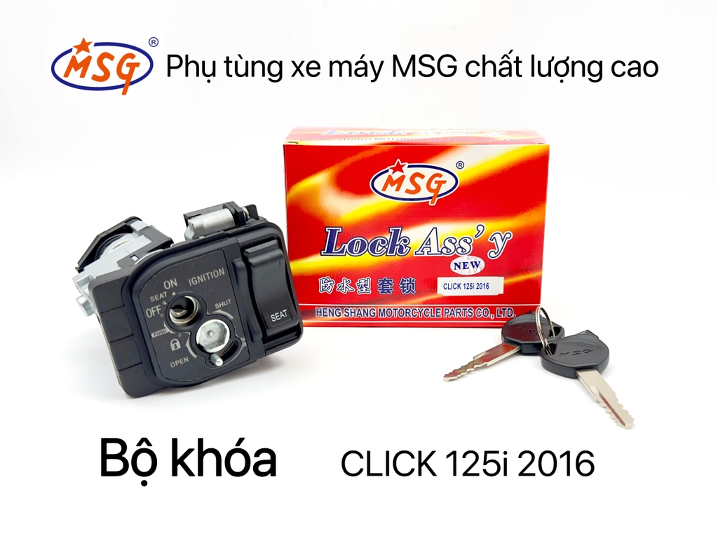 BỘ KHÓA (Sản phẩm Bộ Khoá thêm loại xe mới)