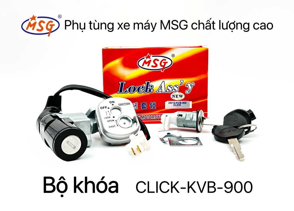 BỘ KHÓA (Sản phẩm Bộ Khoá thêm loại xe mới)