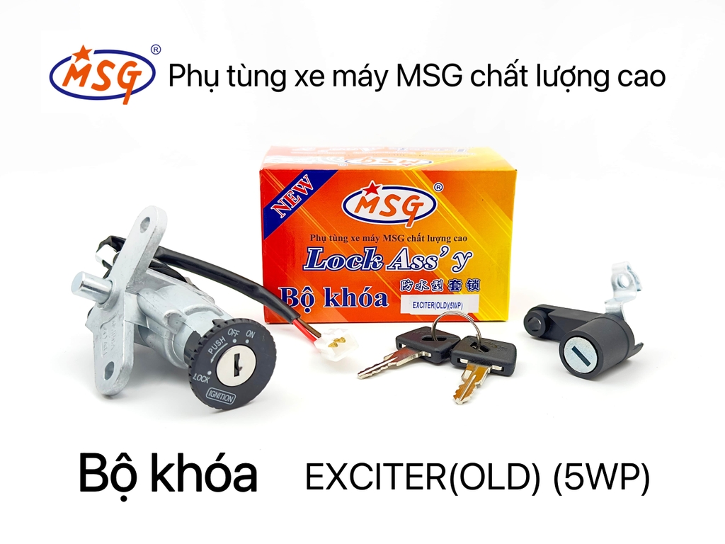BỘ KHÓA (Sản phẩm Bộ Khoá thêm loại xe mới)