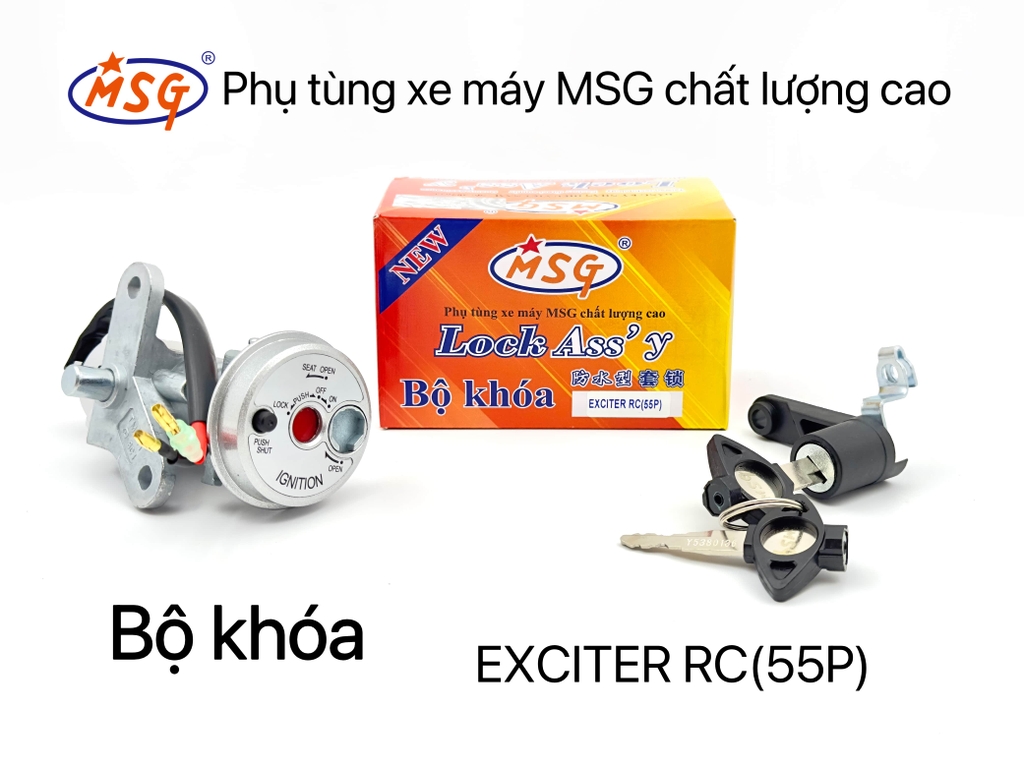 BỘ KHÓA (Sản phẩm Bộ Khoá thêm loại xe mới)