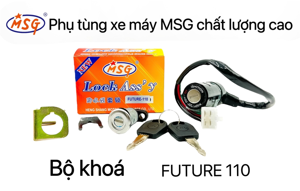 BỘ KHÓA (Sản phẩm Bộ Khoá thêm loại xe mới)