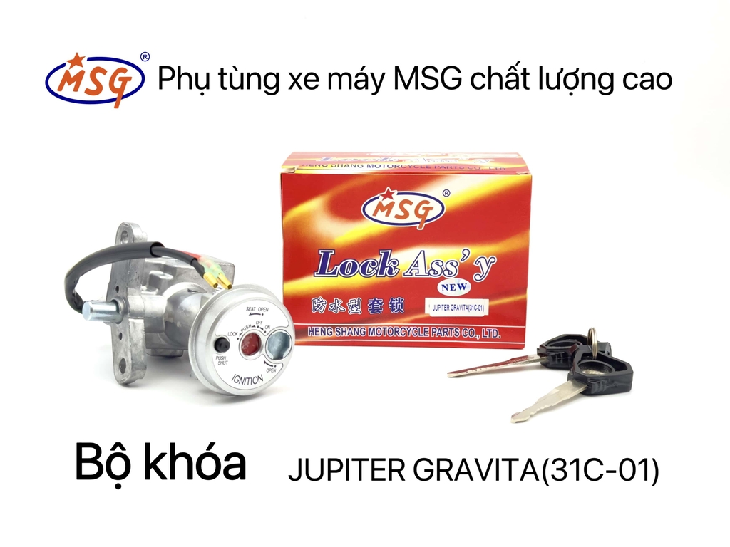 BỘ KHÓA (Sản phẩm Bộ Khoá thêm loại xe mới)