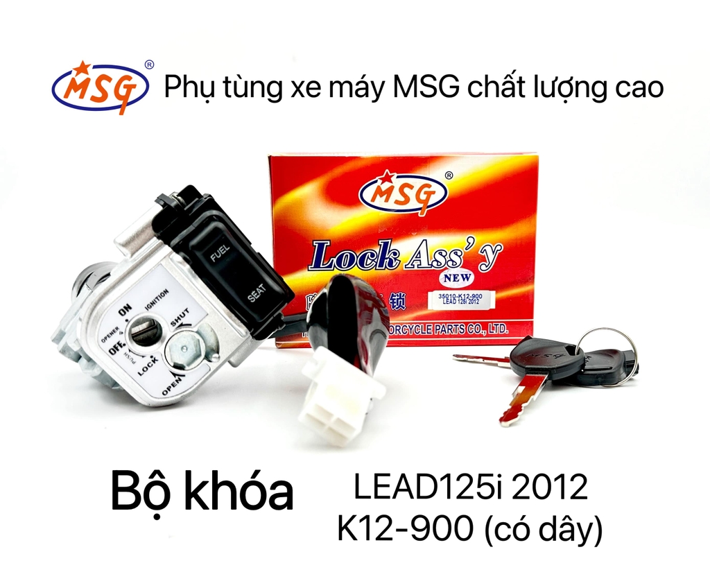 BỘ KHÓA (Sản phẩm Bộ Khoá thêm loại xe mới)