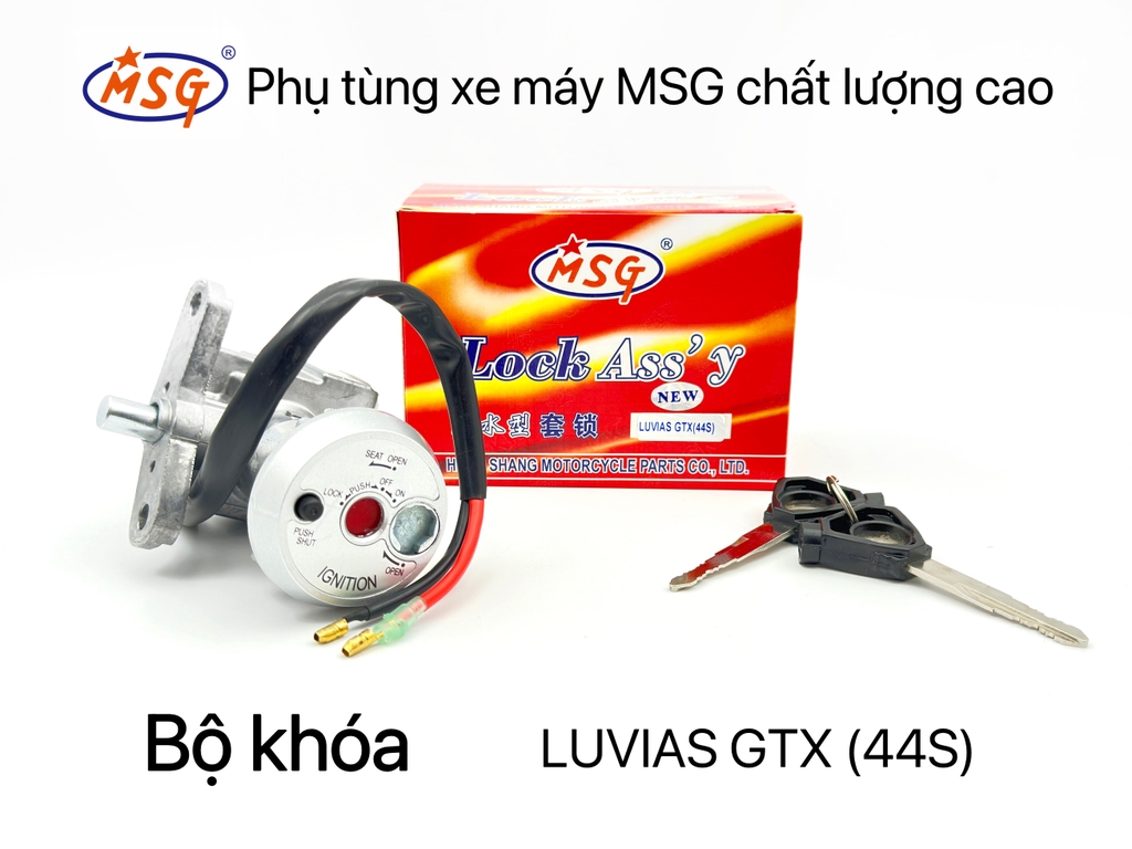BỘ KHÓA (Sản phẩm Bộ Khoá thêm loại xe mới)