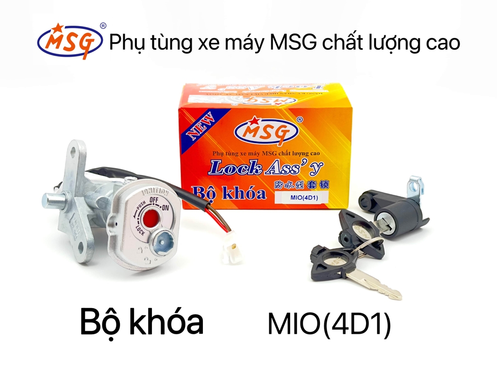 BỘ KHÓA (Sản phẩm Bộ Khoá thêm loại xe mới)