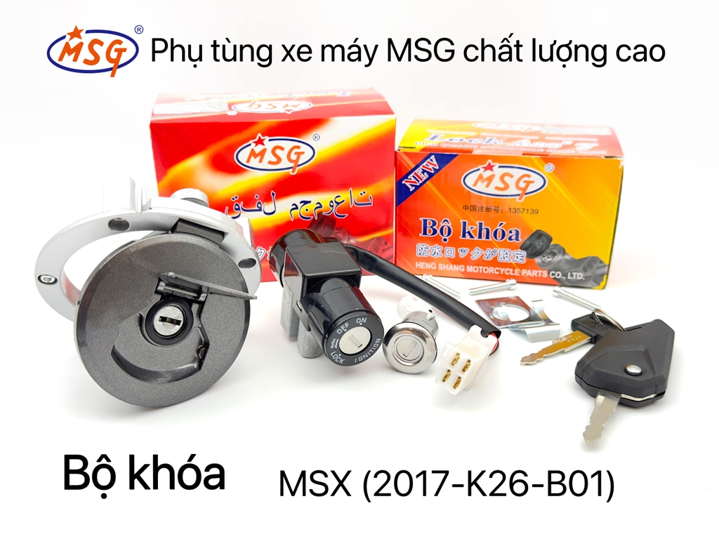 BỘ KHÓA (Sản phẩm Bộ Khoá thêm loại xe mới)
