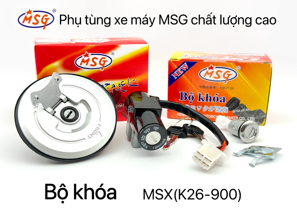 BỘ KHÓA (Sản phẩm Bộ Khoá thêm loại xe mới)
