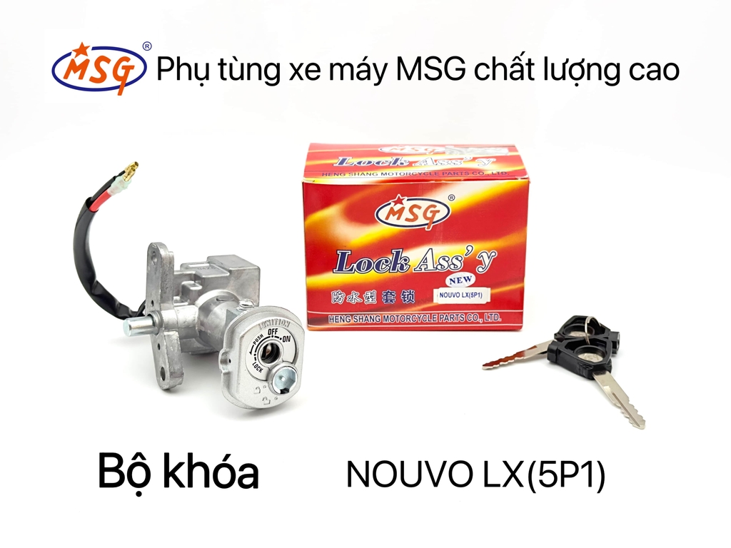 BỘ KHÓA (Sản phẩm Bộ Khoá thêm loại xe mới)