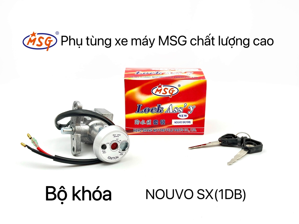 BỘ KHÓA (Sản phẩm Bộ Khoá thêm loại xe mới)