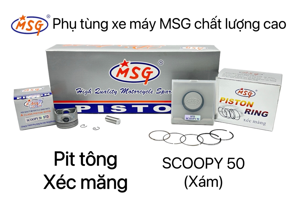 PISTON (Sản phẩm thêm loại xe mới)