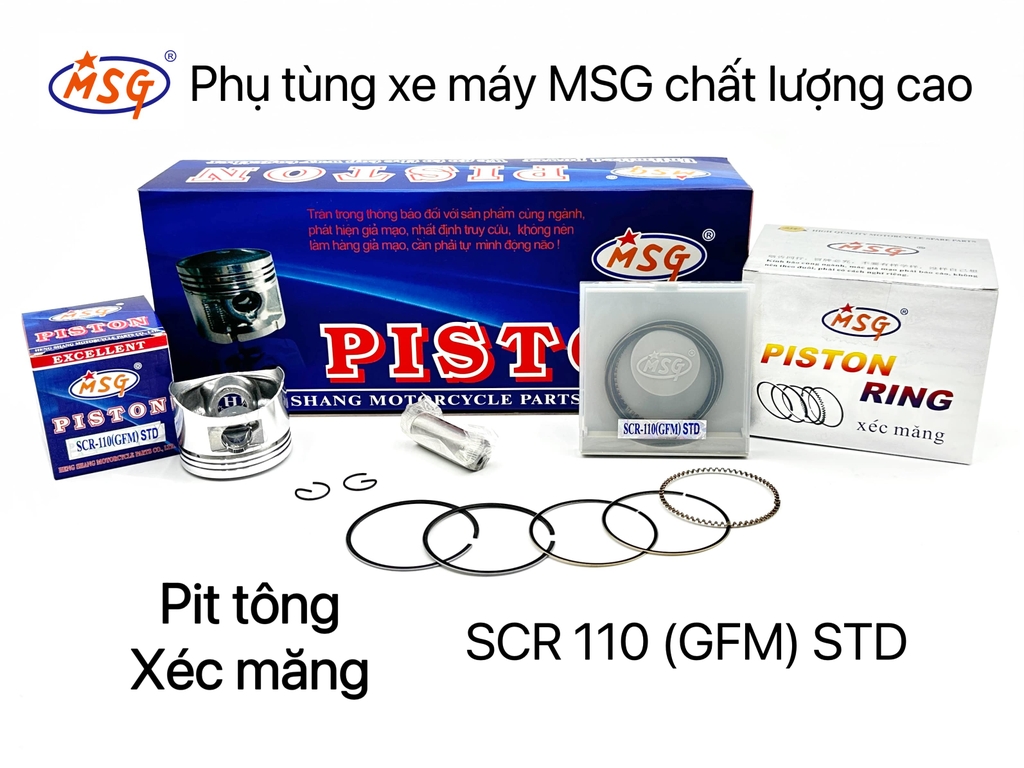 PISTON (Sản phẩm thêm loại xe mới)