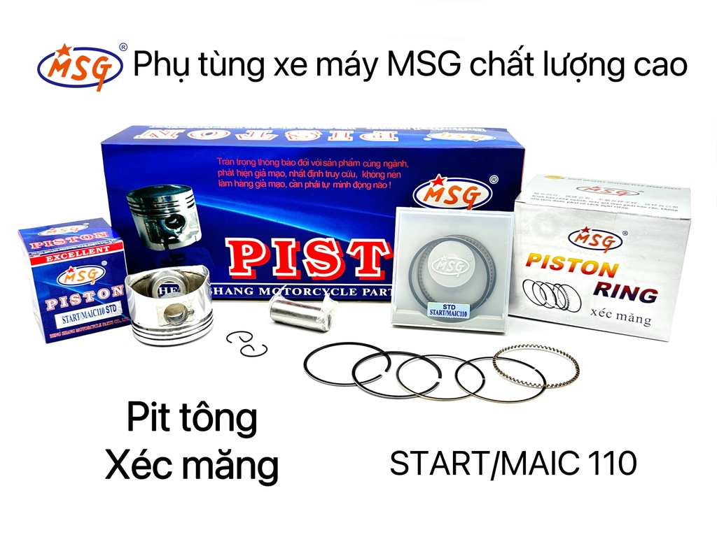 PISTON (Sản phẩm thêm loại xe mới)
