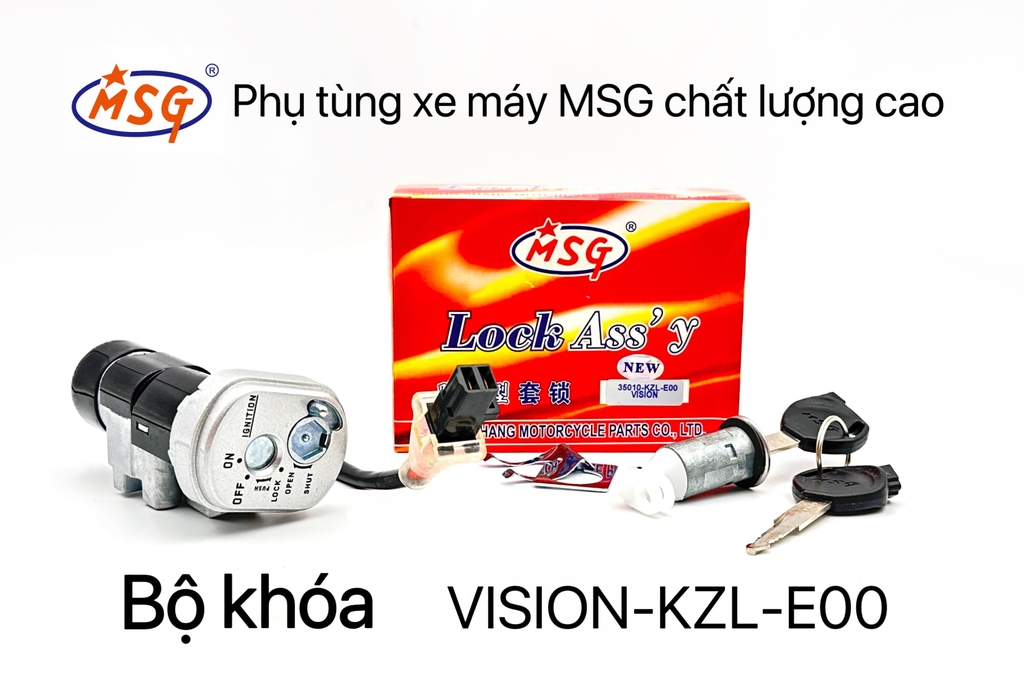 BỘ KHÓA (Sản phẩm Bộ Khoá thêm loại xe mới)